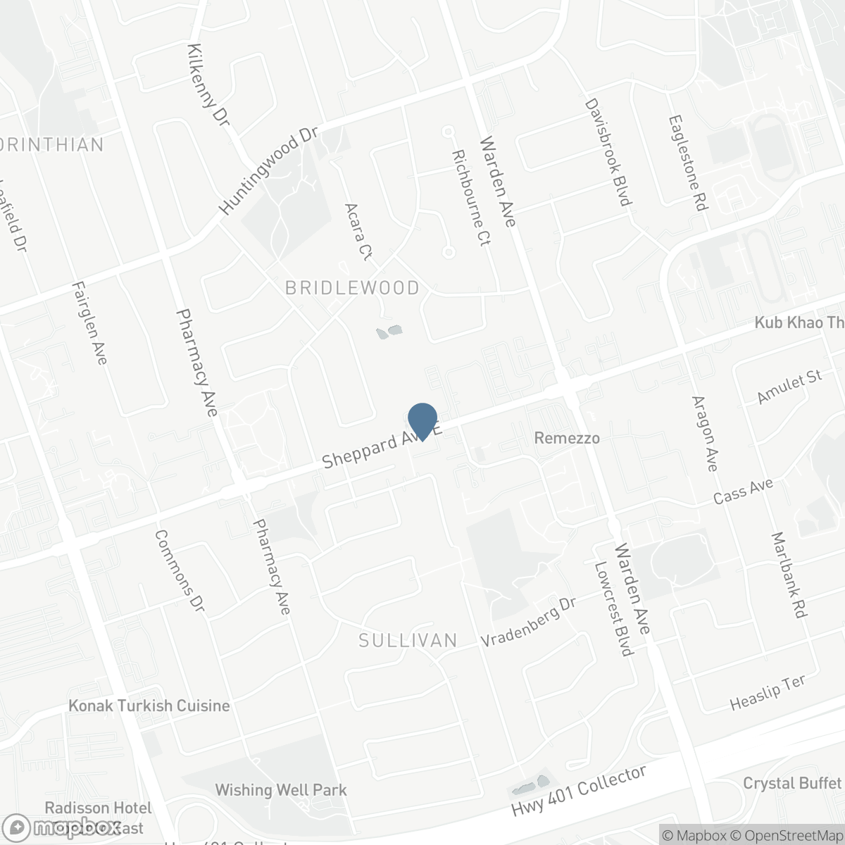 1310 - 3220 SHEPPARD AVENUE E, Toronto, Ontario M1T 0B7